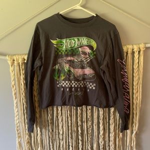 Graphic long sleeve tee
